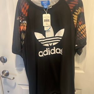 Adidas cut out dress